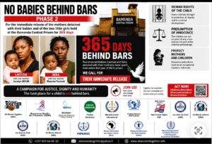 UPDATE ON THE DETENTION OF BABIES ATBAMENDA CENTRAL PRISON